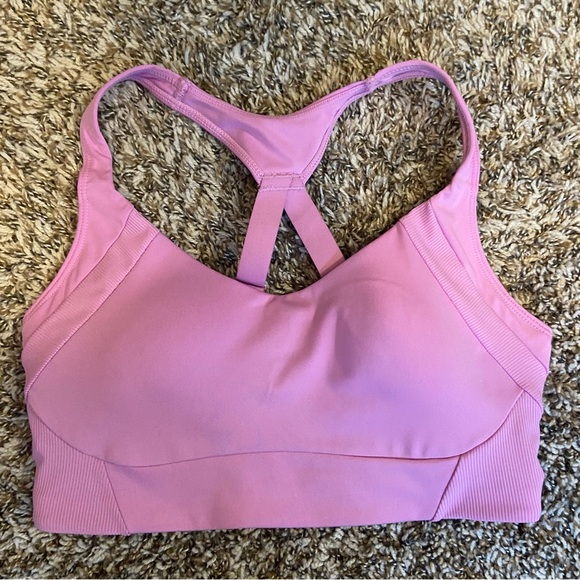 2 Avia Molded Split Racerback Sports Bra With Adjustable Straps Size Medium - Picture 10 of 13